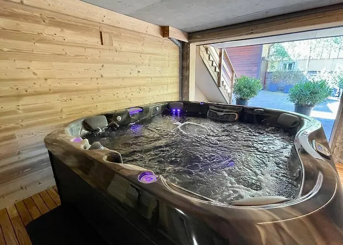 Шале Kelly, Centre / Jacuzzi / Sauna Жерарме